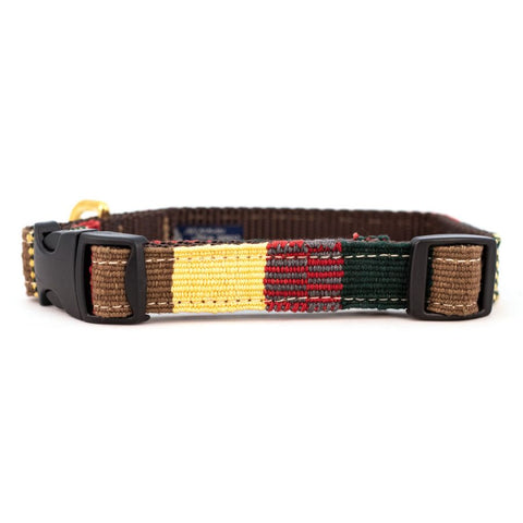 A Tail We Could Wag Handmade Cotton Weave Dog Collar - Traditional Earth