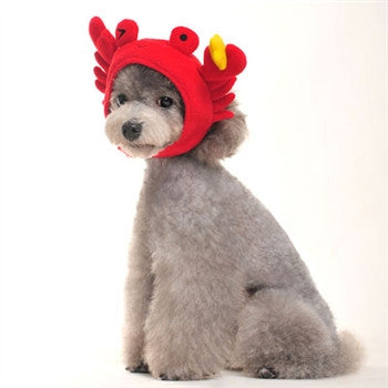 Crab Hat for Dogs