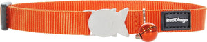 Red Dingo Designer Cat Safety Collar - Classic Orange
