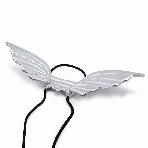 Angel Wings Dog Halloween Costume - Silver