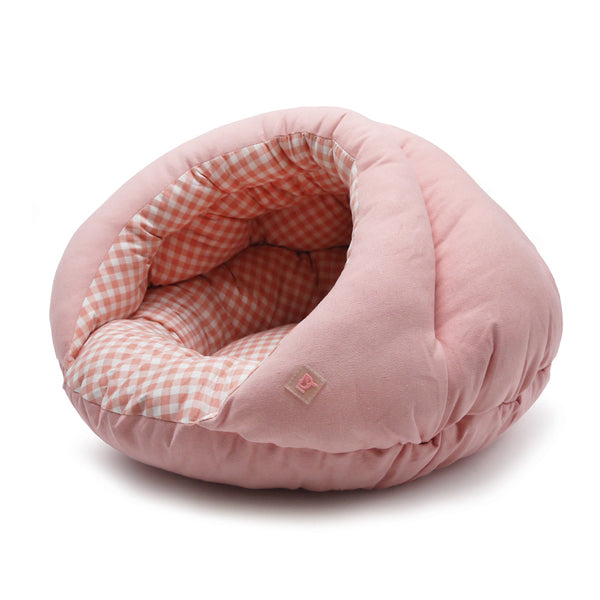 Burger Bed Small Dog Snuggle Bed - Pink