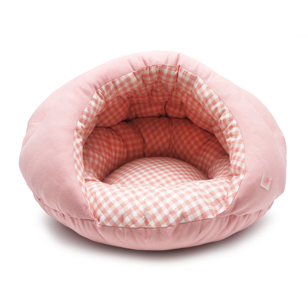 Burger Bed Small Dog Snuggle Bed - Pink