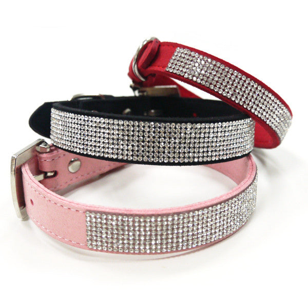 VIP Bling Dog Collar - Pink