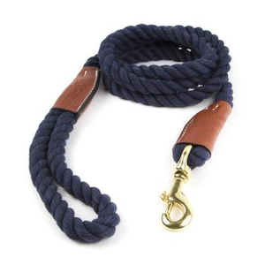 Braided Cotton Dog Leashes