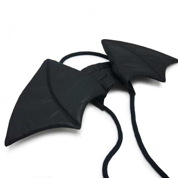 Dragon Wings Dog Halloween Costume - Black