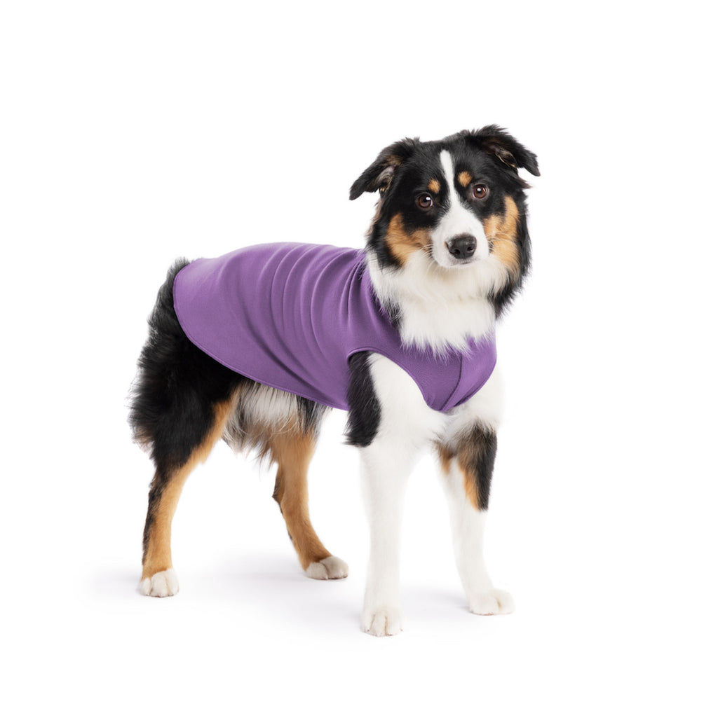 Gold Paw Stretch Fleece Dog Coat - Huckleberry – PupLife Dog Supplies