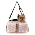 Petote Marlee 2 Dog Carrier - Pink Quilted