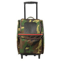 Petote Rio Dog Carrier Roller Bag - Camo With Red Stripe