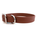 Rita Bean Waterproof Standard Buckle Dog Collar - Brown