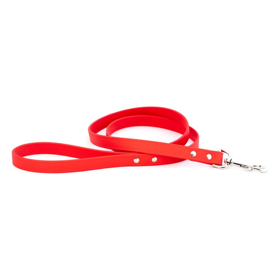 Rita Bean Waterproof Dog Leash - Red
