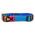 A Tail We Could Wag Handmade Cotton Weave Dog Collar - Moab (Sky)