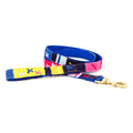A Tail We Could Wag Handmade Cotton Weave Dog Leash - Starry Day (Midnight)