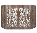 Freestanding Indoor Dog Gate - Barnwood Branches