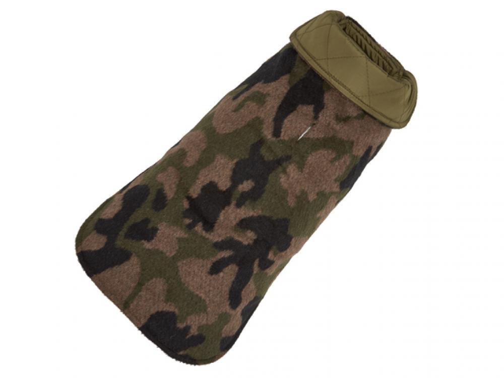 Up Country Camo Diamond Quilted Dog Coat – Camo/Green