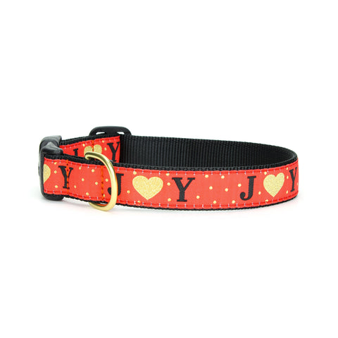 Up Country Holiday Joy Dog Collar