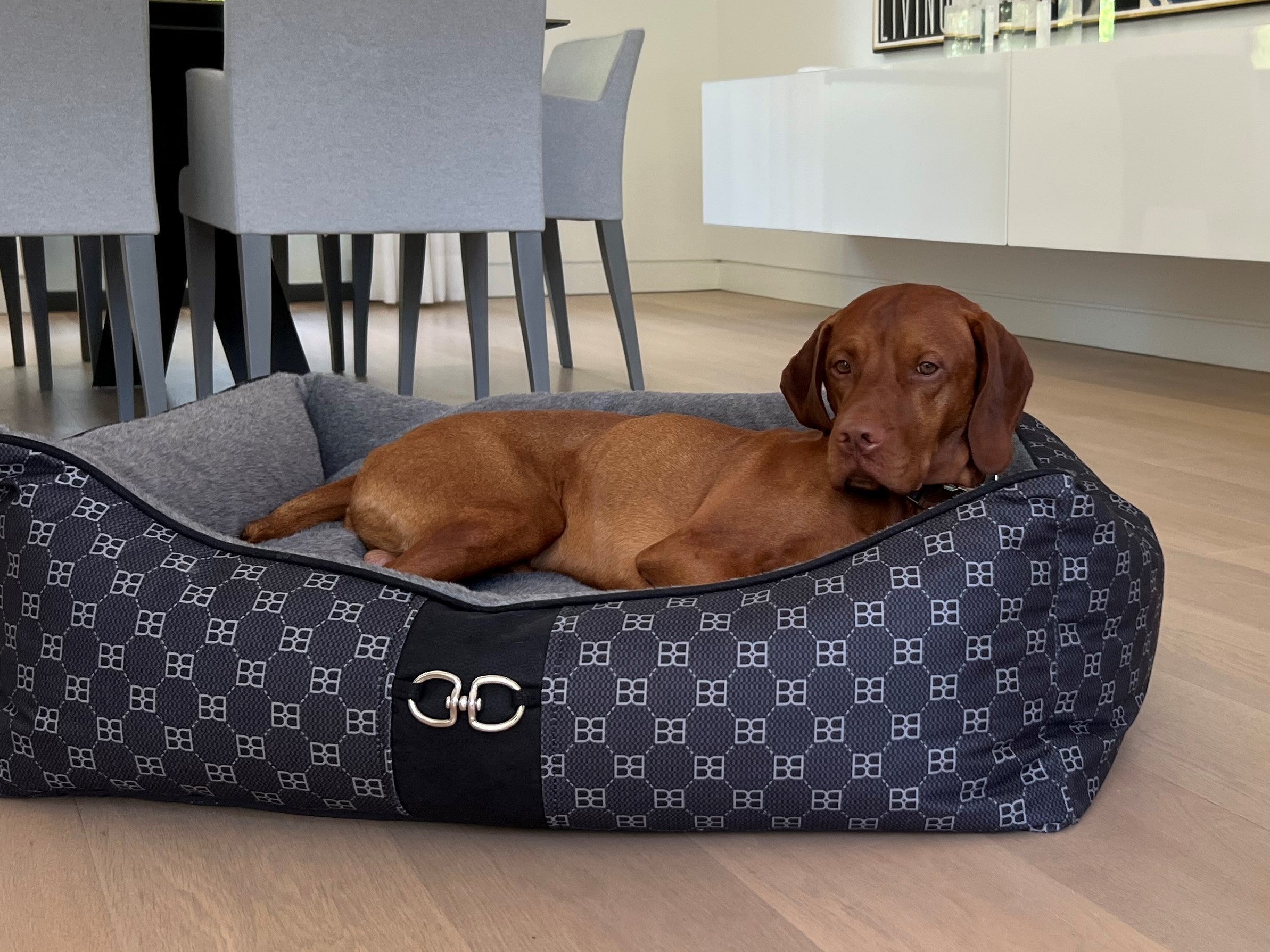 Signature Scoop Dog Bed - Signature Noir