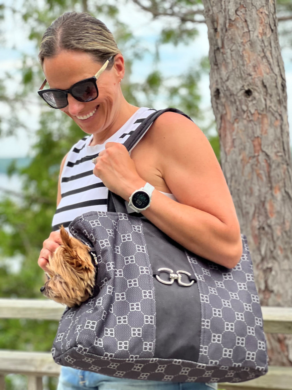Carry-All Dog Carrier - Signature Noir