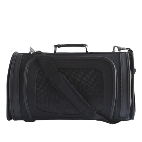 Petote Kelle Bag Airline Approved Dog Carrier - Black