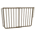 Outdoor Dog Safety Gate (Aluminum) - Brown