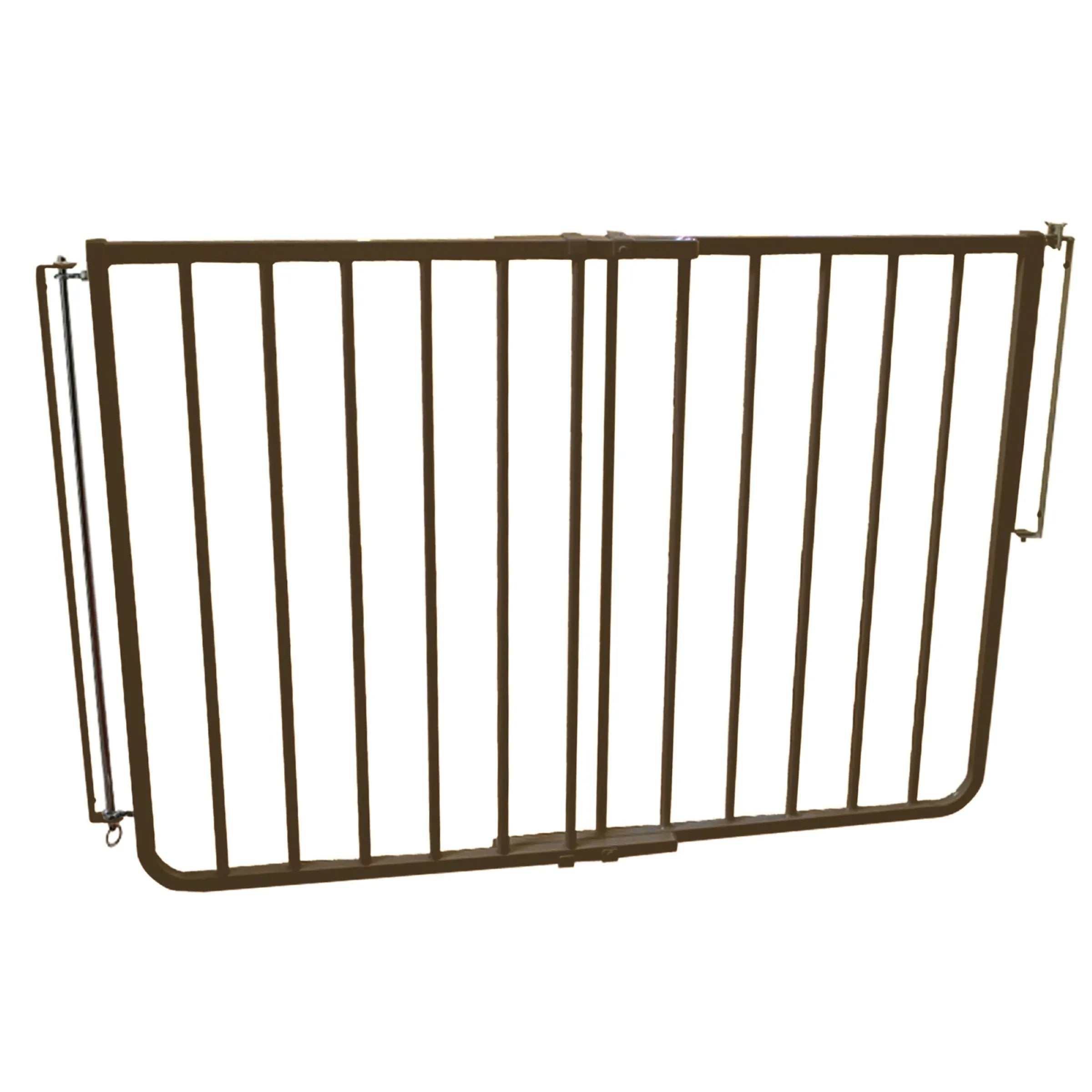 Outdoor Dog Safety Gate (Aluminum) - Black
