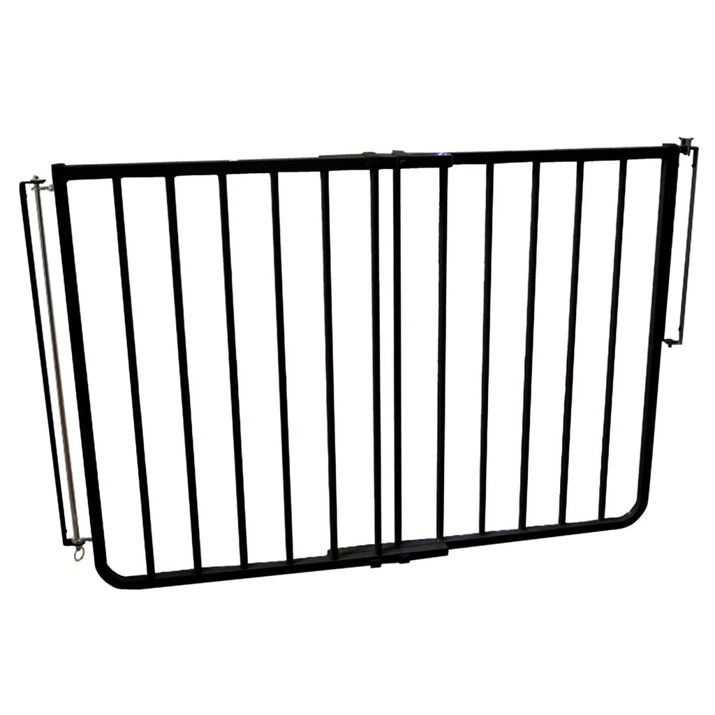 Outdoor Dog Safety Gate (Aluminum) - Black