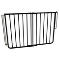 Outdoor Dog Safety Gate (Aluminum) - Black