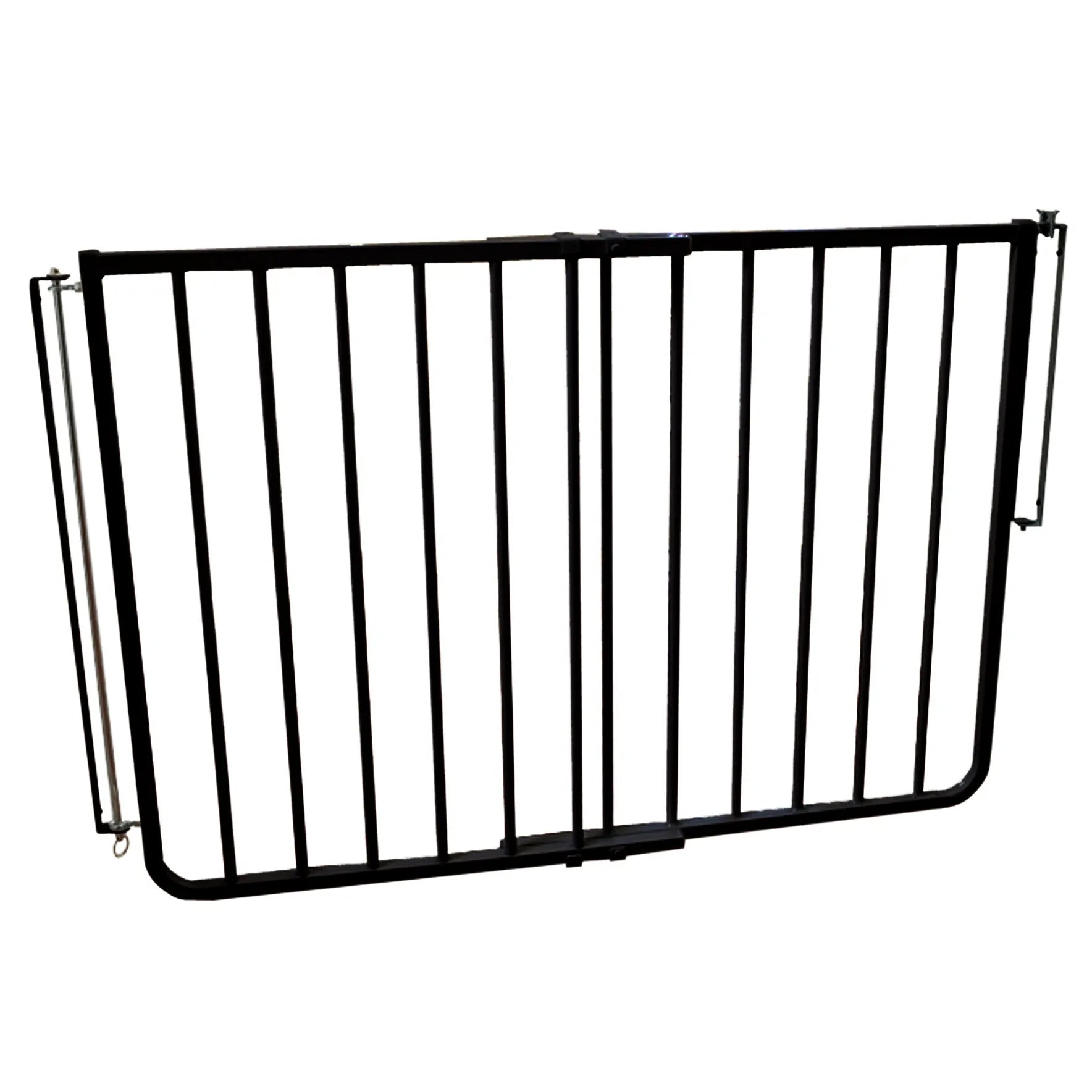 Outdoor Dog Safety Gate (Aluminum) - Black