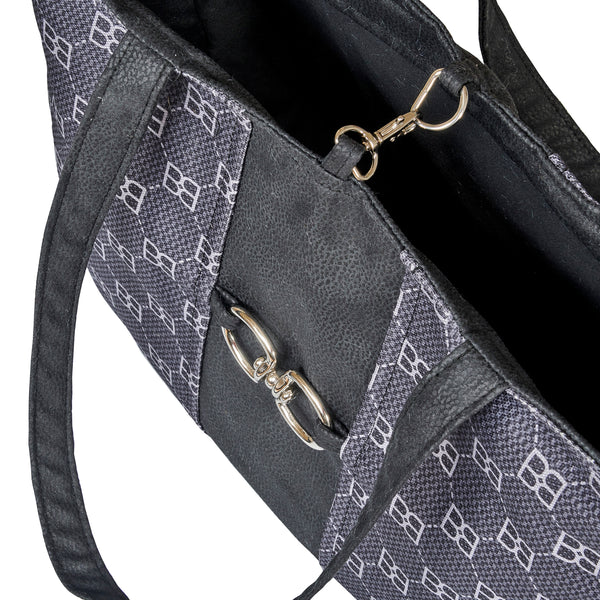 Bowsers Carry-All Dog Carrier - Signature Noir