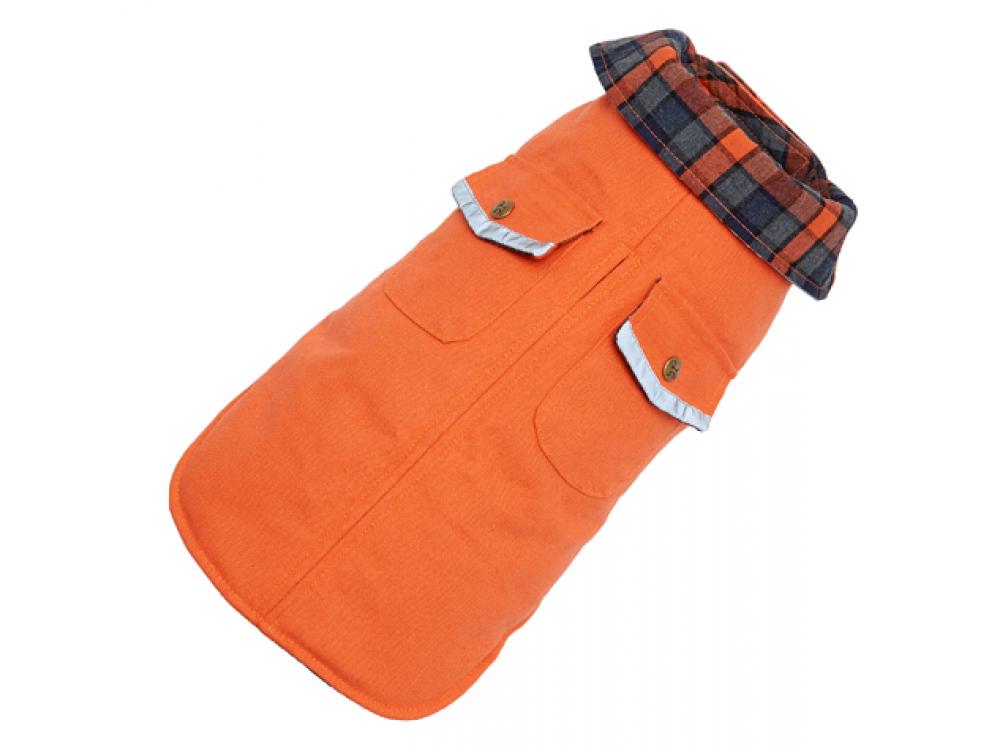 Up Country Orange Field Coat For Dogs