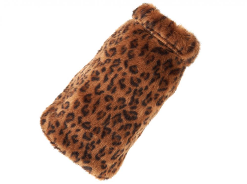 Up Country Leopard Fur Coat For Dogs – Brown