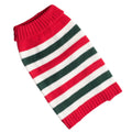 Up Country Yule Tide Stripe Dog Sweater