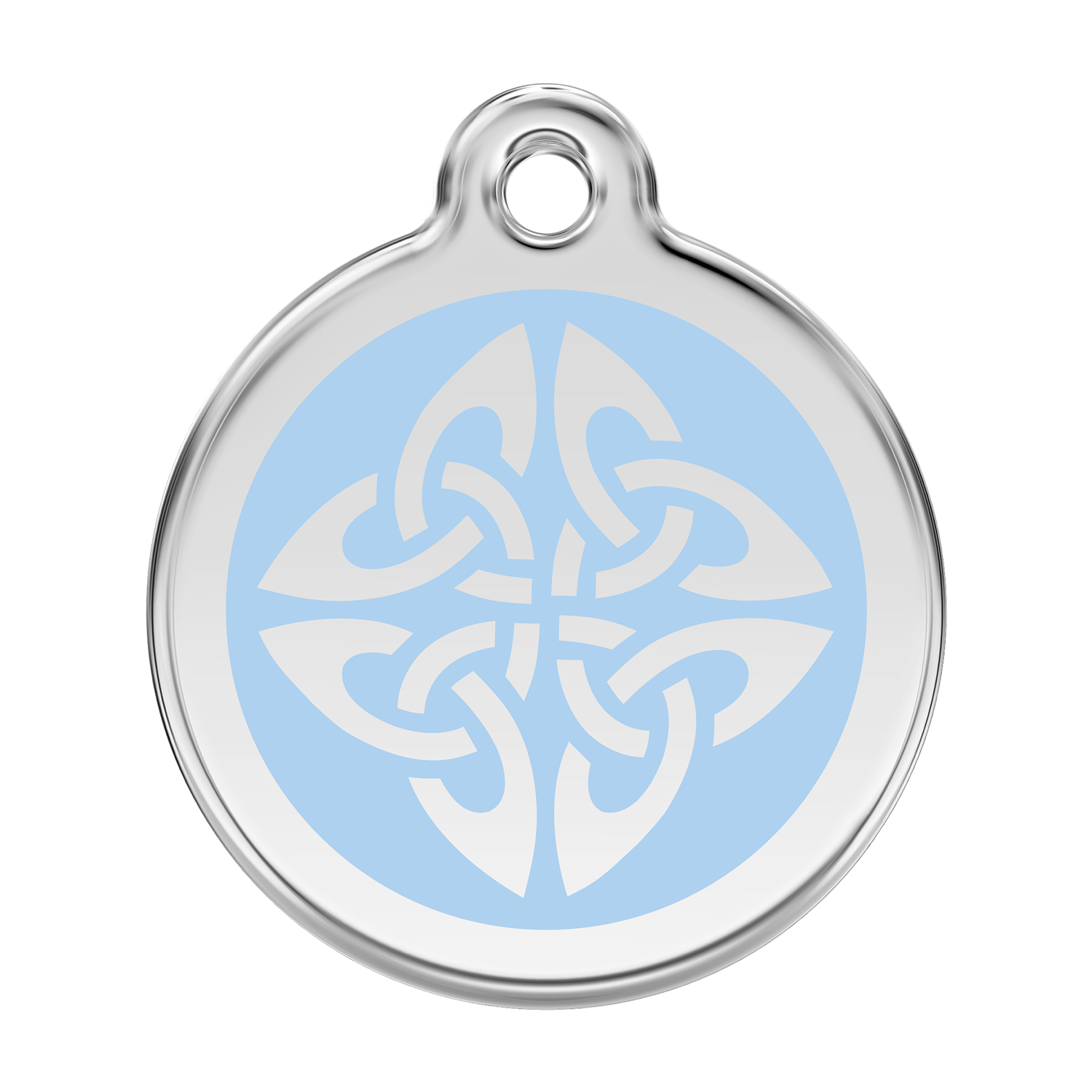 Red Dingo Stainless Steel & Enamel Tribal Arrows Dog ID Tag