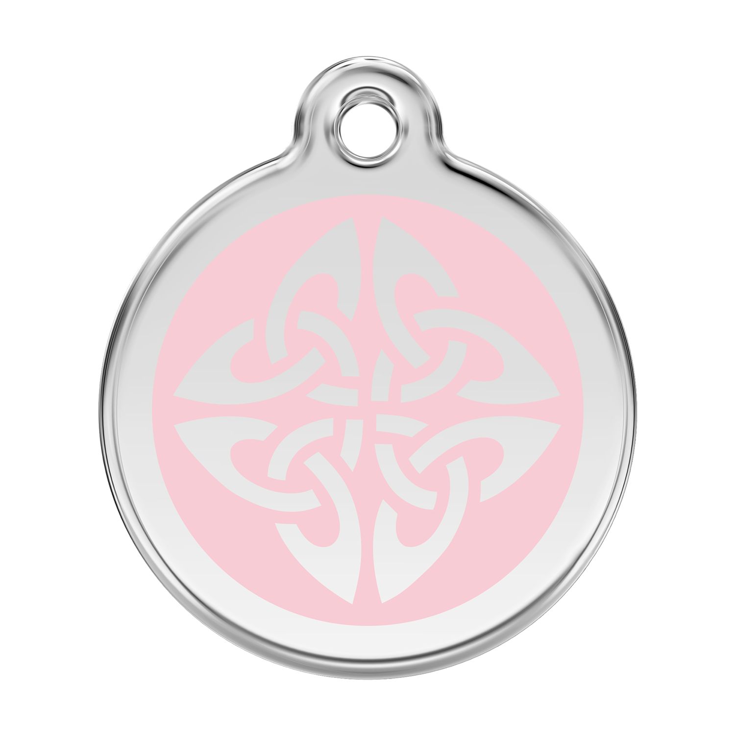 Red Dingo Stainless Steel & Enamel Tribal Arrows Dog ID Tag