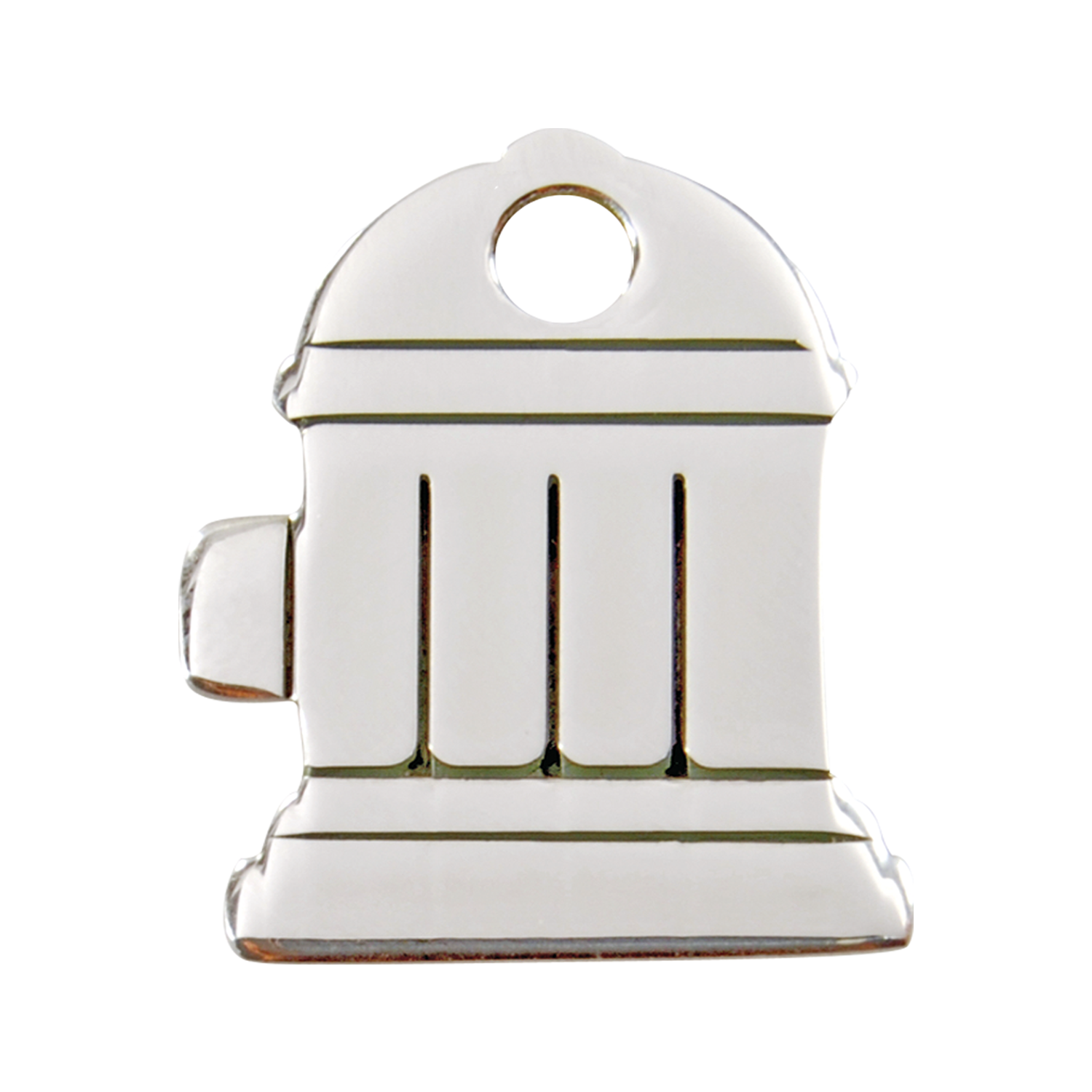 Stainless Steel Fire Hydrant Dog Tag