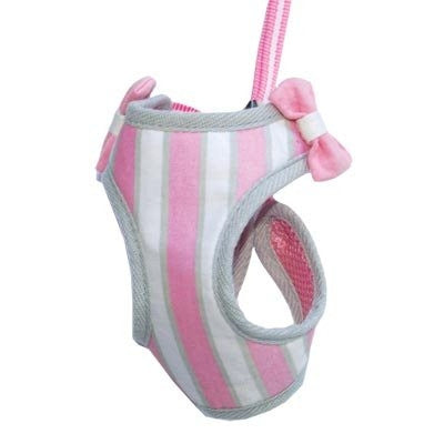 EasyGO Soft Step-In Dog Harness - Sweetbow Pink