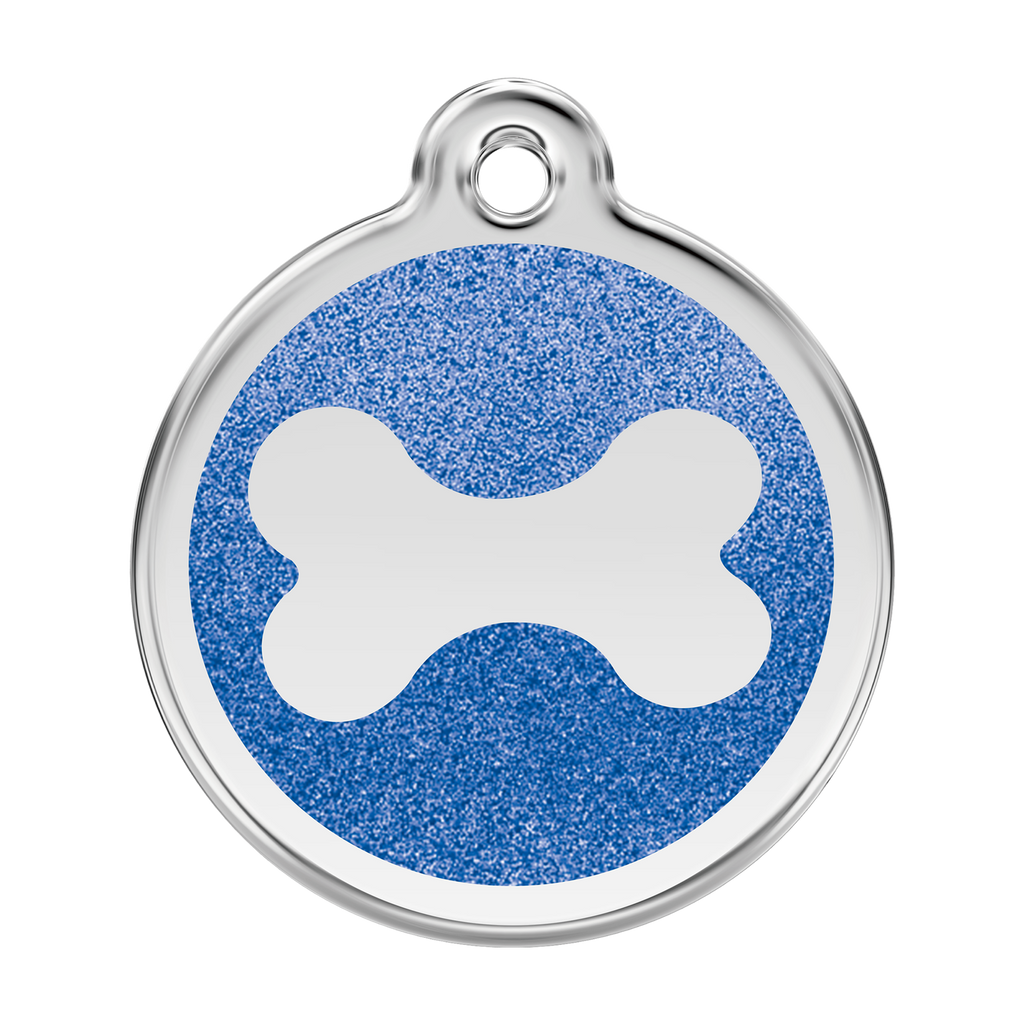 Glitter Bone - Dark Blue