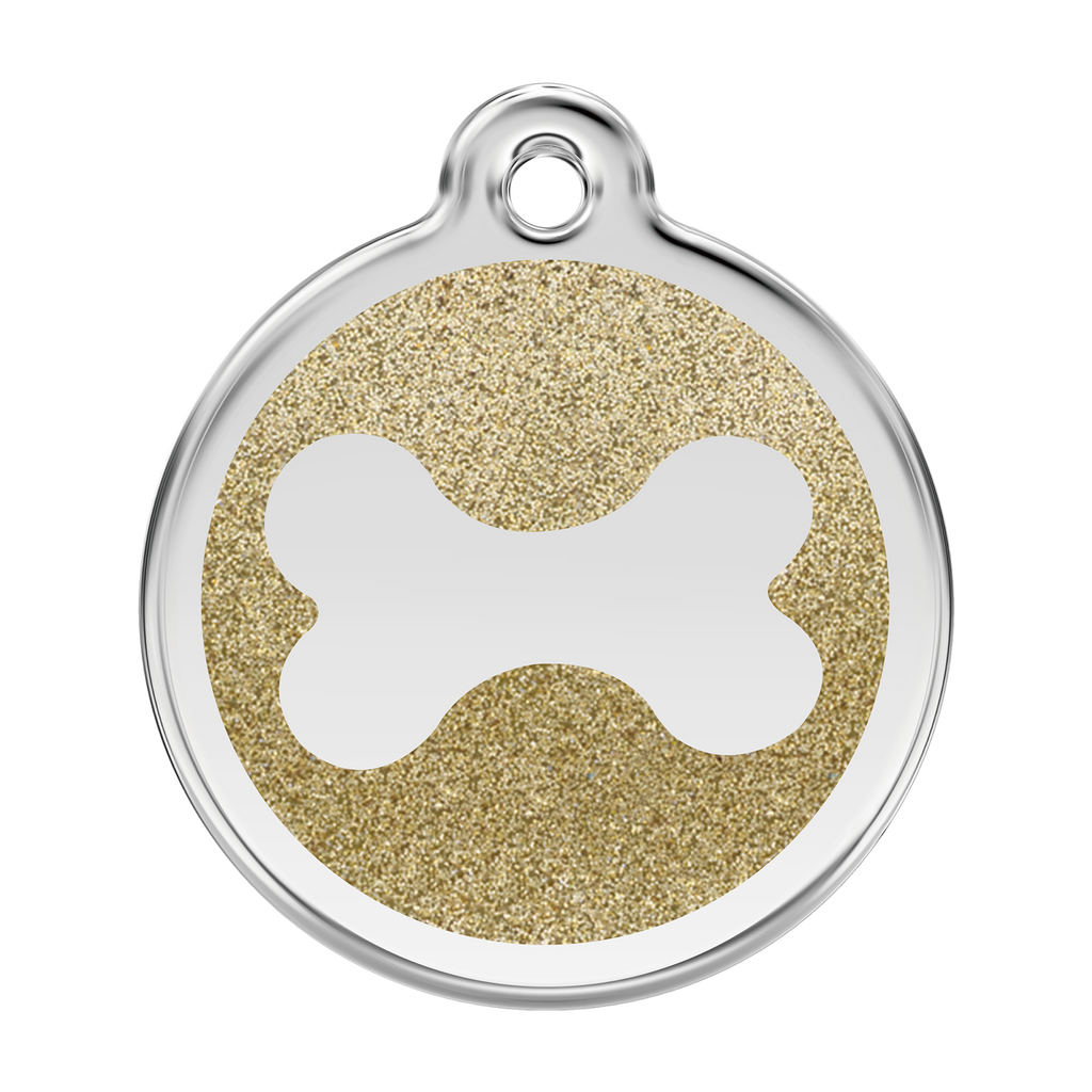 Glitter Bone - Gold