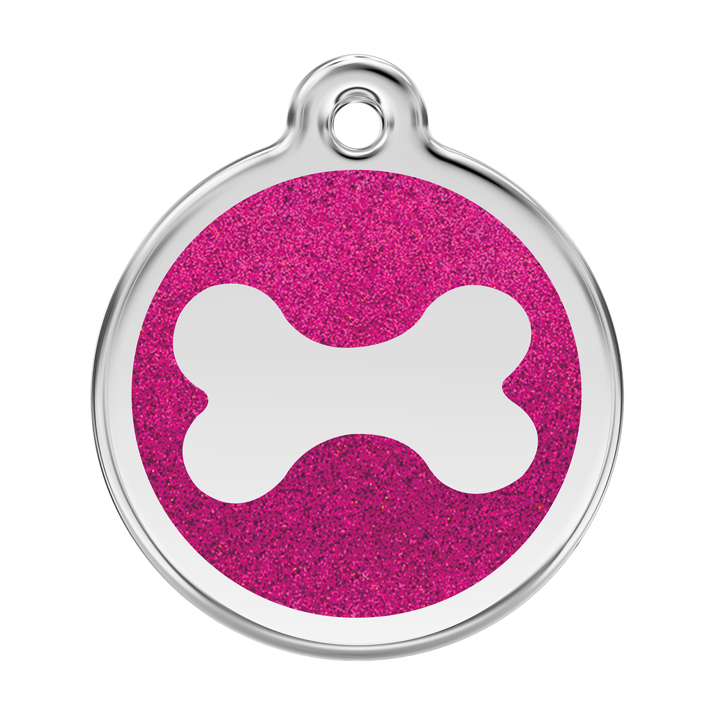 Glitter Bone - Hot Pink