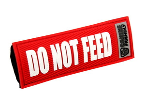Bark Notes Slide-On Safety Badges for Dog Collars - Do Not Feed