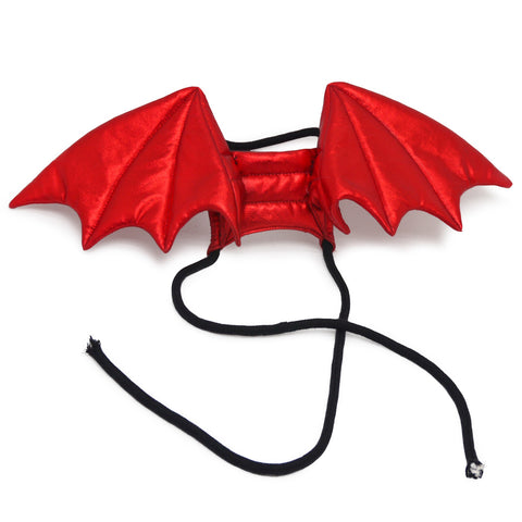 Dragon Wings Dog Halloween Costume - Red