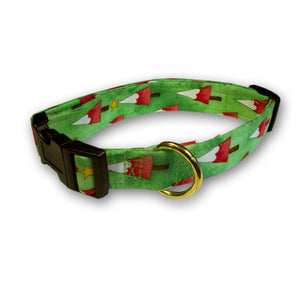 Elmo's Closet Nordic Christmas Dog Collar