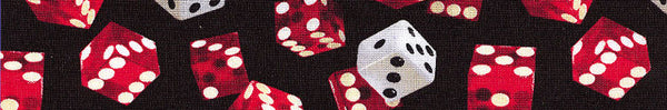 Elmo's Closet Dice Dog Collar