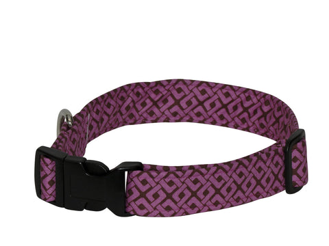 Elmo's Closet Zig Zag Dog Collar