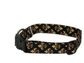 Elmo's Closet Fleur de Lis Dog Collar