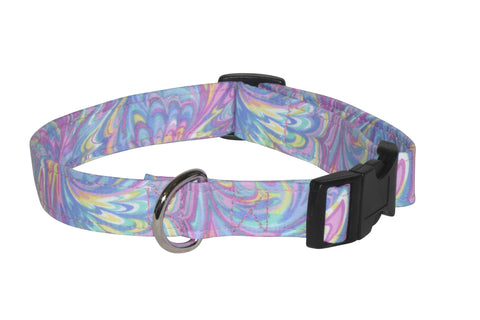 Elmo's Closet Pastel Time Dog Collar