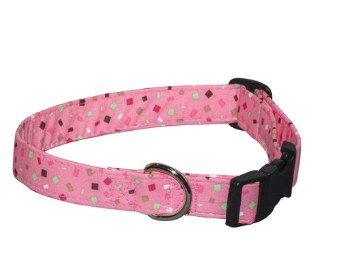 Elmo's Closet Sprinkles Dog Collar