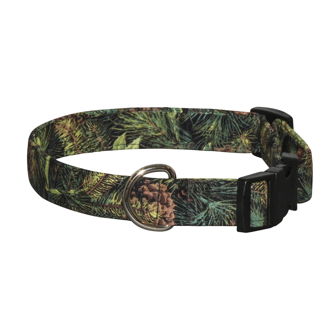 Elmo's Closet Pine Forest Dog Collar