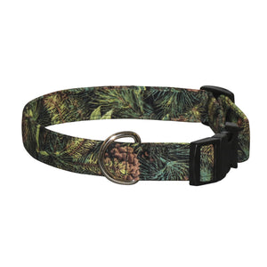 Elmo's Closet Pine Forest Dog Collar