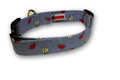 Elmo's Closet Lady Bugs Dog Collar