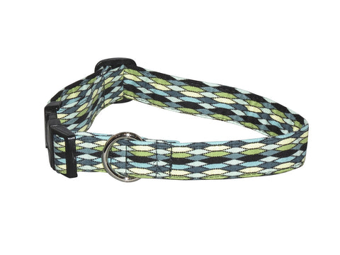 Elmo's Closet Woven Dog Collar